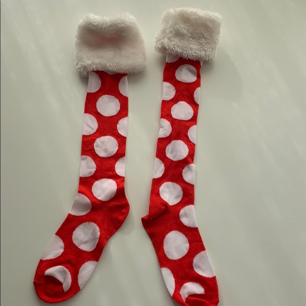 Holiday knee socks!!